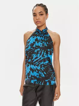 Блузка стандартного кроя Gestuz, синий