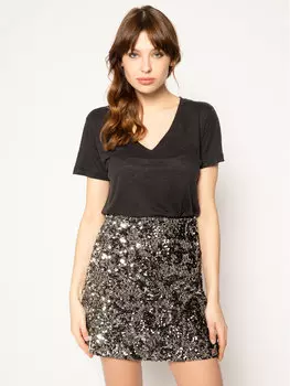 Блузка стандартного кроя Lee, черный