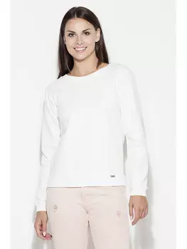 Блузка стандартного кроя Lenitif, экрю
