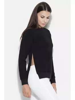 Блузка стандартного кроя Lenitif, черный