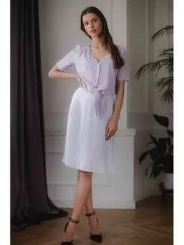 Блузка стандартного кроя Lenitif, розовый