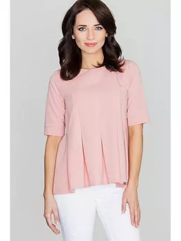 Блузка стандартного кроя Lenitif, розовый