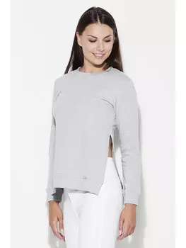 Блузка стандартного кроя Lenitif, серый