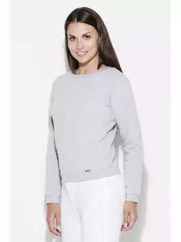 Блузка стандартного кроя Lenitif, серый