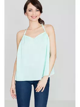 Блузка стандартного кроя Lenitif, зеленый