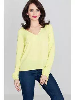 Блузка стандартного кроя Lenitif, зеленый