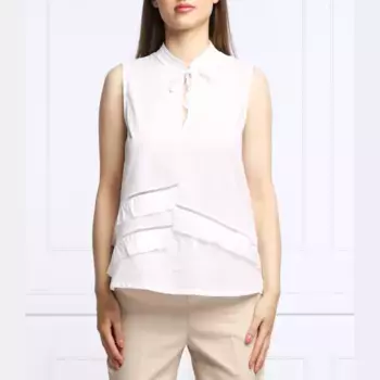 Блузка стандартного кроя Marc Cain, белый