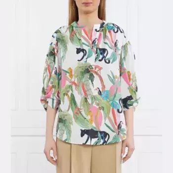 Блузка стандартного кроя Marc Cain, белый