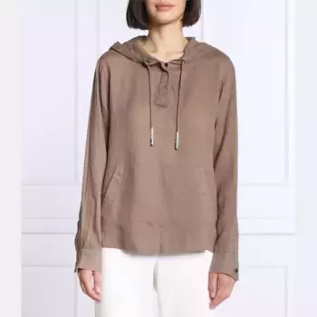 Блузка стандартного кроя Marc Cain, коричневый