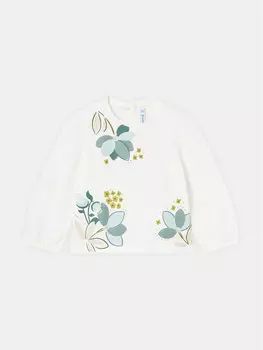 Блузка стандартного кроя Mayoral, экрю