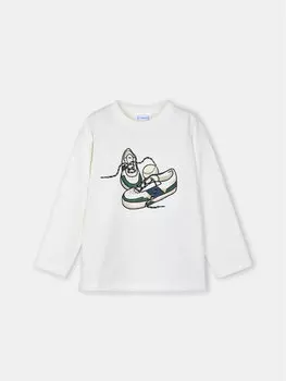 Блузка стандартного кроя Mayoral, экрю