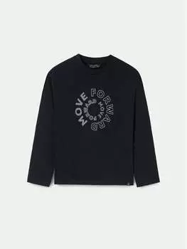 Блузка стандартного кроя Mayoral, черный