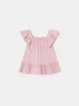 Блузка стандартного кроя Mayoral, розовый