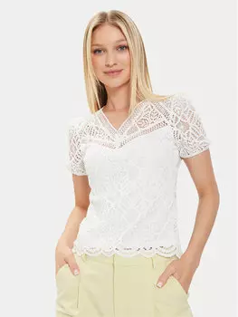 Блузка стандартного кроя Morgan, экрю