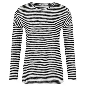 Блузка стандартного кроя Na-Kd, черный