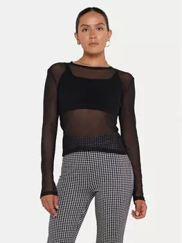 Блузка стандартного кроя Noisy May, черный