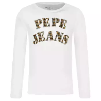 Блузка стандартного кроя Pepe Jeans London, белый