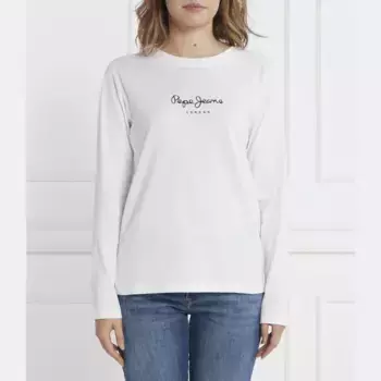 Блузка стандартного кроя Pepe Jeans London, белый