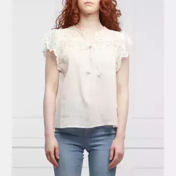 Блузка стандартного кроя Pepe Jeans London, бежевый