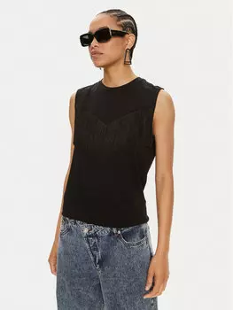 Блузка стандартного кроя Pinko, черный