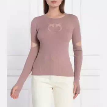Блузка стандартного кроя Pinko, розовый