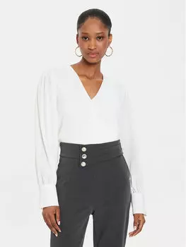 Блузка стандартного кроя Rinascimento, экрю