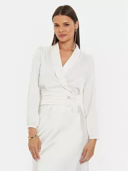 Блузка стандартного кроя Rinascimento, экрю