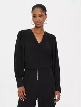 Блузка стандартного кроя Rinascimento, черный