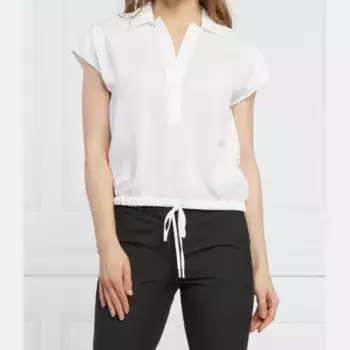 Блузка стандартного кроя Trussardi, белый