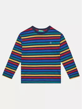 Блузка стандартного кроя United Colors Of Benetton, мультиколор