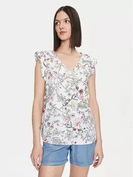 Блузка стандартного кроя United Colors Of Benetton, мультиколор