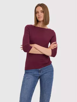 Блузка стандартного кроя Vero Moda, бургундия