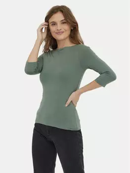 Блузка стандартного кроя Vero Moda, зеленый