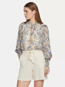 Блузка стандартного кроя Vila, серый