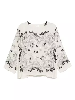 Блузка Стивена P.A.R.O.S.H., белый