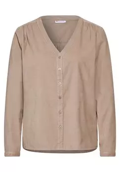 Блузка STREET ONE, бежевый