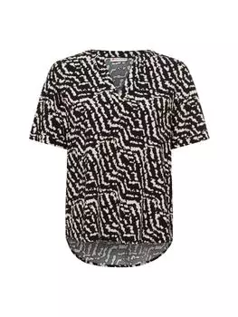 Блузка Street One, цвет schwarz beige