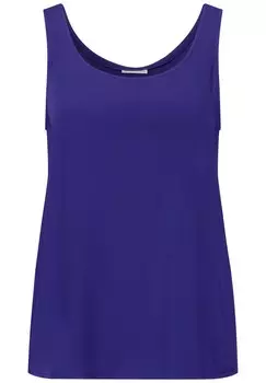 Блузка STREET ONE, ночной синий