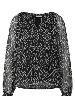 Блузка Street One Studio, черный