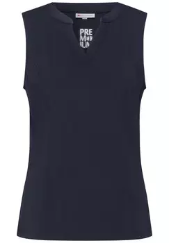 Блузка STREET ONE, темно-синий