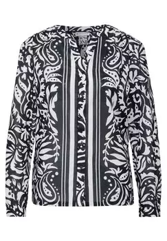 Блузка STREET ONE, темно-синий