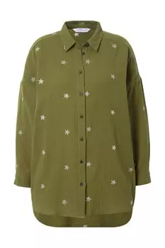 Блузка Studio Untold, оливковый