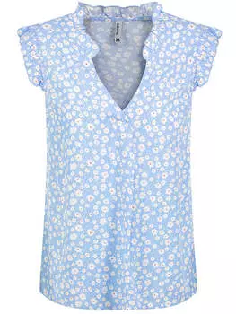Блузка Sublevel, цвет hellblau/wei