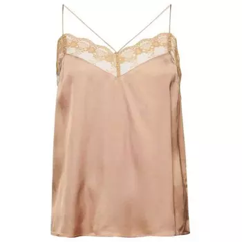 Блузка Superdry Studios Satin Cami, оранжевый