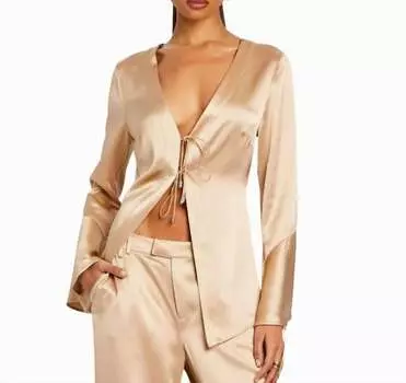 Блузка Svea в цвете Nude Retrofete