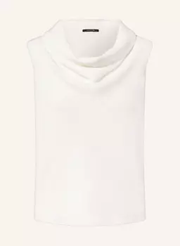 Блузка сверху Comma, экрю