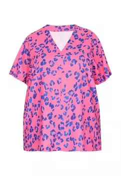 Блузка swirly, цвет Dark pink