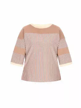 Блузка Swirly, цвет khaki stripe