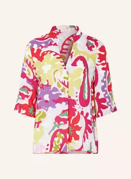 Блузка свободного кроя Eterna, мультиколор