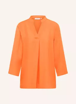 Блузка свободного кроя Eterna, оранжевый